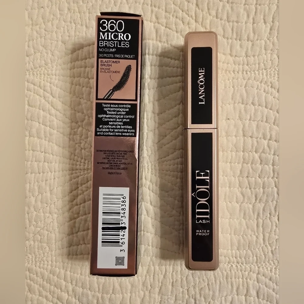 NIB Lash Idôle Waterproof Full Size Mascara - Black